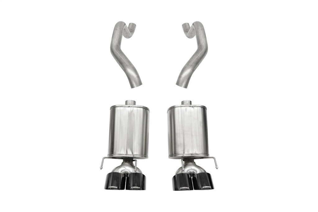 Corsa Performance 21009BLK Sport Axle-Back Exhaust System Fits 05-08 Corvette