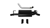 Corsa Performance 21013BLK Sport Axle-Back Exhaust System Fits Wrangler (JL)