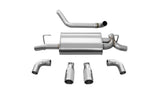 Corsa Performance 21014 Sport Axle-Back Exhaust System Fits 18-23 Wrangler (JL)