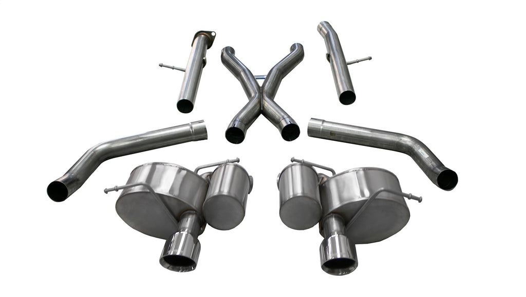 Corsa Performance 21058 Xtreme Cat-Back Exhaust System Fits Grand Cherokee (WK2)