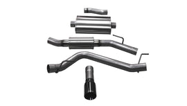 Corsa Performance 21062BLK Touring Cat-Back Exhaust System Fits 20-23 Gladiator