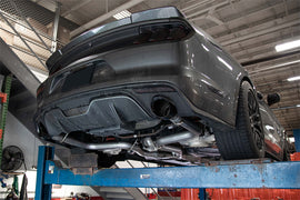 Corsa Performance 21086BLK Tack Axle-Back Exhaust System Fits 15-17 Mustang