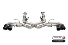 Load image into Gallery viewer, Corsa Performance 21104CFBLK Tack Cat-Back Exhaust System Fits 20-23 Corvette