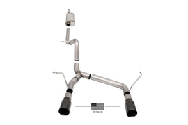 Corsa Performance 21122BLKUSA Sport Cat-Back Exhaust System