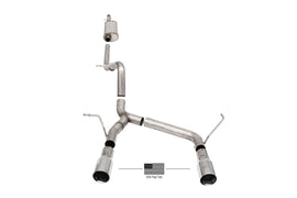 Corsa Performance 21122USA Sport Cat-Back Exhaust System