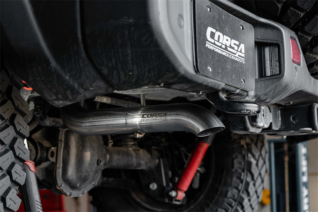 Corsa Performance 21123 Sport Cat-Back Exhaust System Fits 18-23 Wrangler (JL)