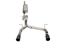 Load image into Gallery viewer, Corsa Performance 21124BLK Sport Cat-Back Exhaust System Fits Wrangler (JL)