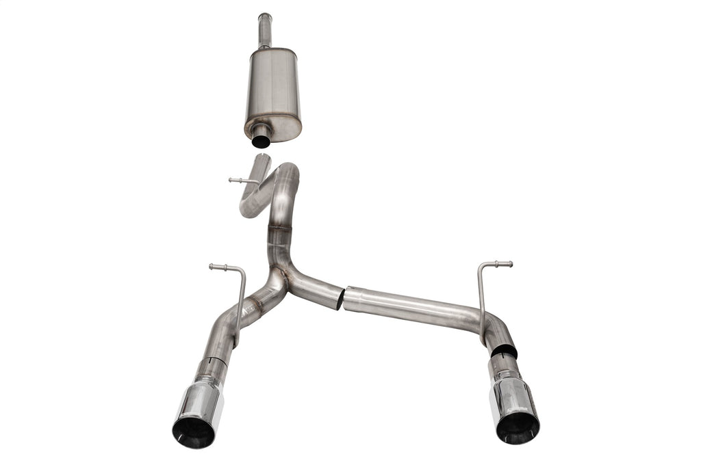 Corsa Performance 21124 Sport Cat-Back Exhaust System Fits 18-23 Wrangler (JL)