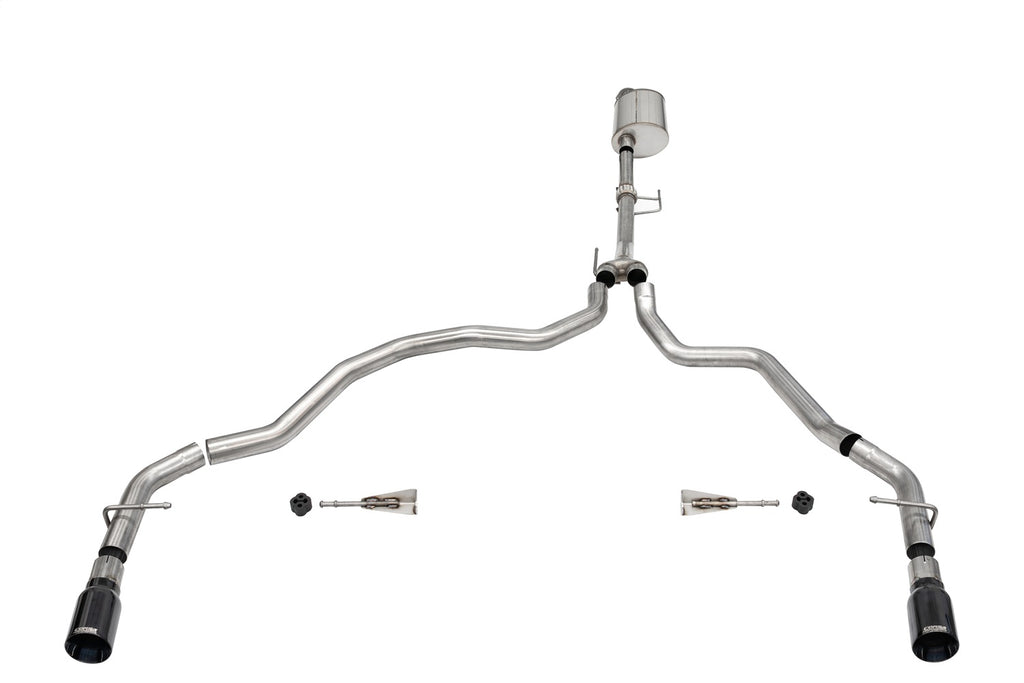 Corsa Performance 21164BLK Sport Cat-Back Exhaust System Fits 21-23 F-150