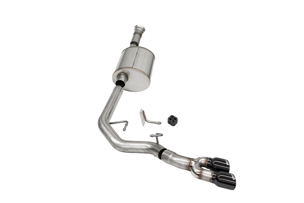 Corsa Performance 21165BLK Sport Cat-Back Exhaust System Fits 21-23 F-150