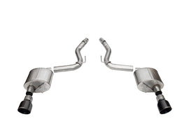 Corsa Performance 21252BLK Sport Axle-Back Exhaust System Fits 24 Mustang
