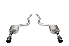 Corsa Performance 21253BLK Sport Axle-Back Exhaust System Fits 24 Mustang