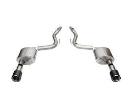 Corsa Performance 21253CF Sport Axle-Back Exhaust System Fits 24 Mustang