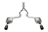 Corsa Performance 21255BLK Sport Cat-Back Exhaust System Fits 24 Mustang