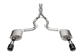 Corsa Performance 21255CF Sport Cat-Back Exhaust System Fits 24 Mustang