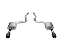 Load image into Gallery viewer, Corsa Performance 21257BLK Touring Axle-Back Exhaust System Fits 24 Mustang
