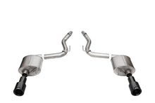 Load image into Gallery viewer, Corsa Performance 21257CFBLK Touring Axle-Back Exhaust System Fits 24 Mustang