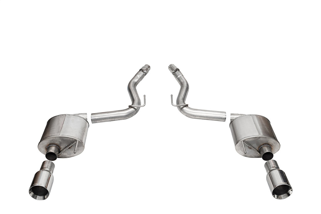 Corsa Performance 21257 Touring Axle-Back Exhaust System Fits 24 Mustang