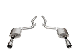 Corsa Performance 21257 Touring Axle-Back Exhaust System Fits 24 Mustang