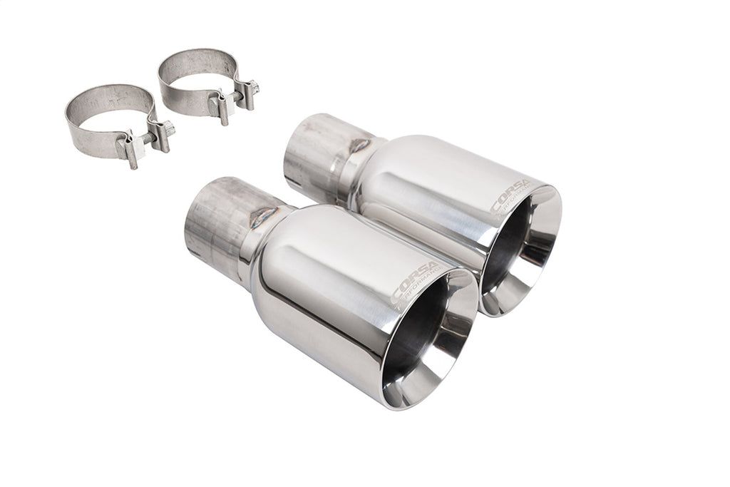 Corsa Performance 21258 Exhaust Tip Kit Fits 24 Mustang