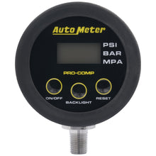 Load image into Gallery viewer, AutoMeter 2167 Tire Pressure Gauge