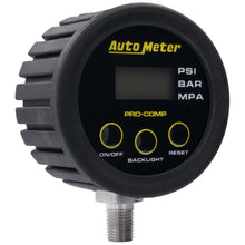 Load image into Gallery viewer, AutoMeter 2167 Tire Pressure Gauge