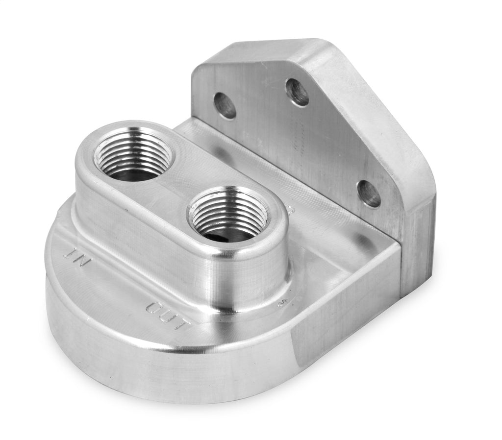 Earls Plumbing 2178ERL Billet Remote Oil Filter Mount Kit