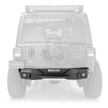 Load image into Gallery viewer, Go Rhino 371100T Rockline Rear Stubby Bumper Fits 18-24 Wrangler (JL)