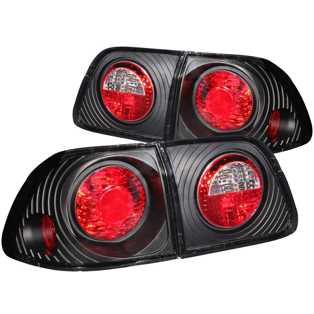 Anzo USA 221068 Tail Light Assembly Fits 99-00 Civic