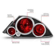 Load image into Gallery viewer, Anzo USA 221081 Tail Light Assembly Fits 00-05 Eclipse