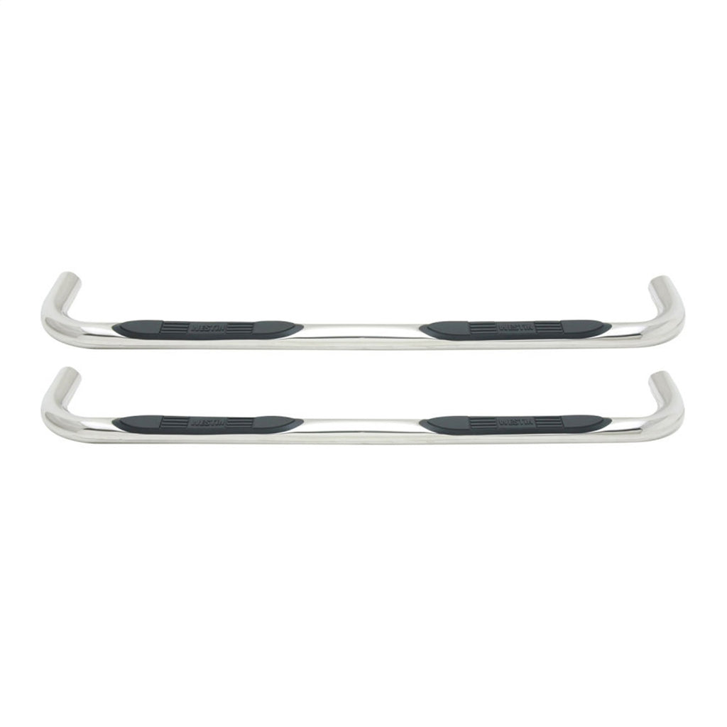 Westin 23-1430 E-Series 3 Round Nerf Step Bars Fits F-150 F-150 Heritage F-250