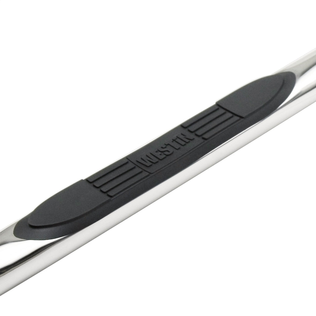 Westin 23-3310 E-Series 3 Round Nerf Step Bars Fits 07-18 Wrangler (JK)