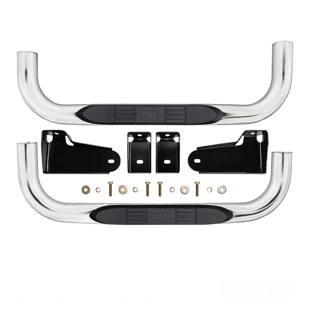 Westin 23-4110 E-Series 3 Round Nerf Step Bars
