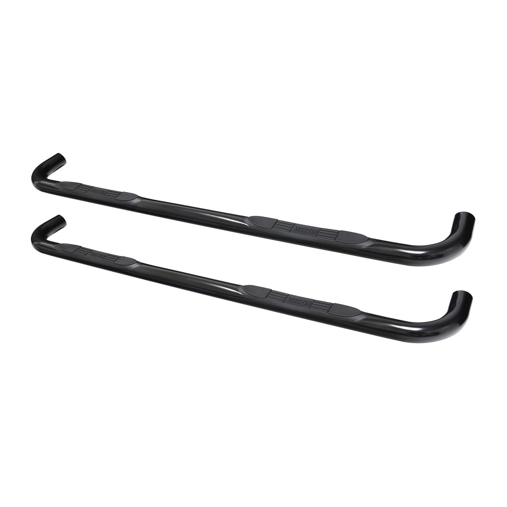 Westin 23-4135 E-Series 3 Round Nerf Step Bars Fits Sierra 1500 Silverado 1500