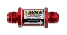 Load image into Gallery viewer, Earls Plumbing 230210ERL Aluminum In-Line Fuel Filter