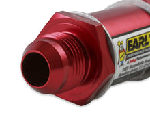 Load image into Gallery viewer, Earls Plumbing 230210ERL Aluminum In-Line Fuel Filter