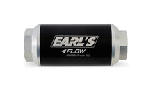 Load image into Gallery viewer, Earls Plumbing 230608ERL Billet Aluminum In-Line Fuel Filter
