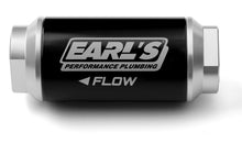 Load image into Gallery viewer, Earls Plumbing 230616ERL Billet Aluminum In-Line Fuel Filter