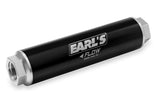 Earls Plumbing 230631ERL HP Billet Aluminum In-Line Fuel Filter