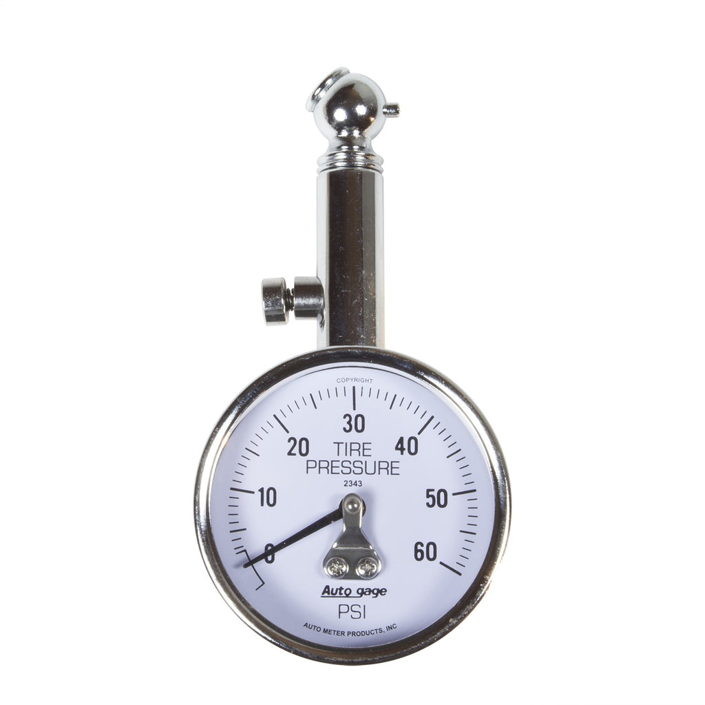 AutoMeter 2343 Autogage Mechanical Tire Pressure Gauge