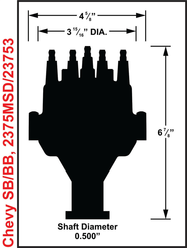 MSD Ignition 2375MSD Pro-Billet EFI Dual Sync Distributor