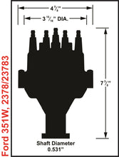 Load image into Gallery viewer, MSD Ignition 23783 Pro-Billet EFI Dual Sync Distributor