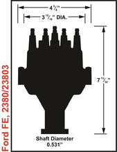 Load image into Gallery viewer, MSD Ignition 23803 Pro-Billet EFI Dual Sync Distributor