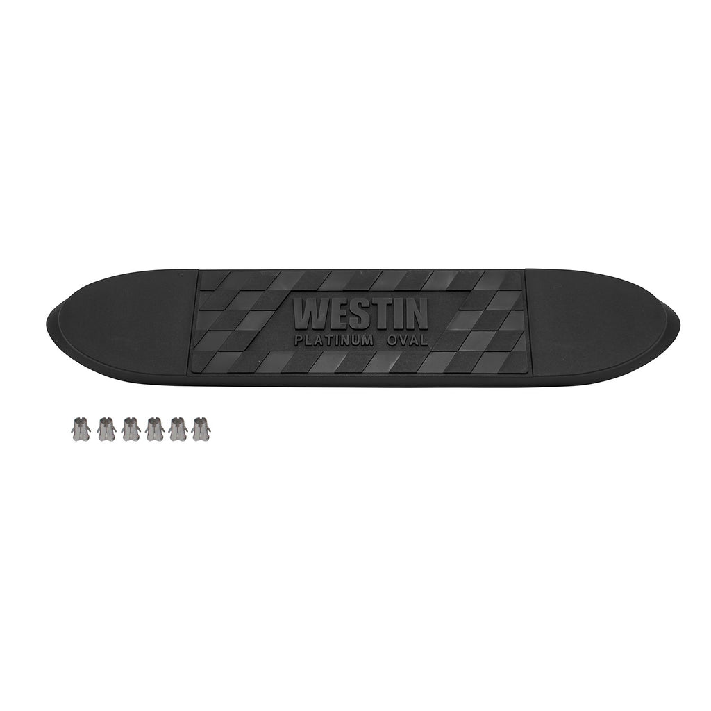 Westin 24-50014 Platinum 4 Oval Wheel to Wheel Replacement Step Pad Kit