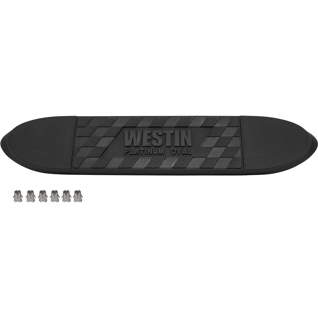Westin 24-50020 Platinum 4 Oval Wheel to Wheel Replacement Step Pad Kit