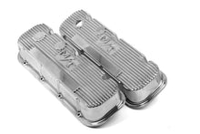 Load image into Gallery viewer, Holley Performance 241-84 M/T Retro Aluminum Valve Covers
