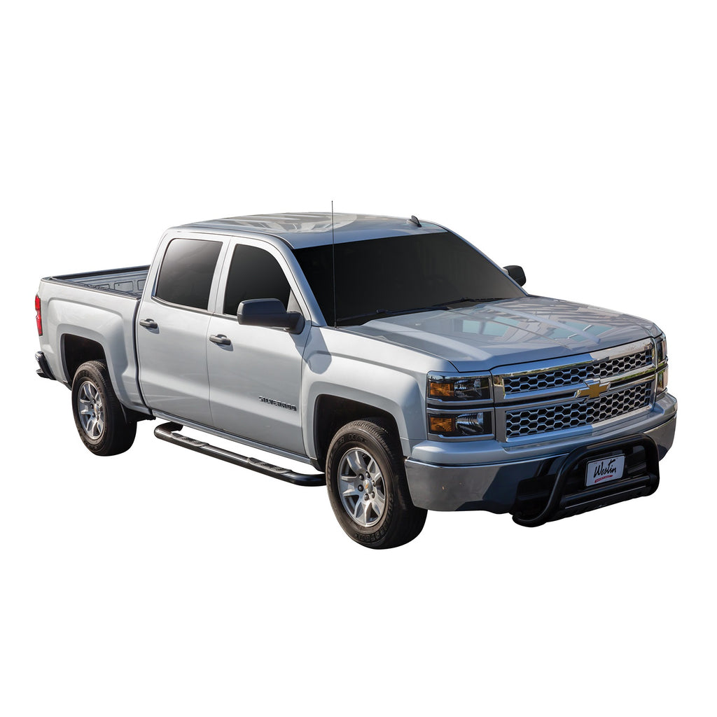 Westin 25-3825 Signature 3 Round Step Bar Fits 14-18 Sierra 1500 Silverado 1500