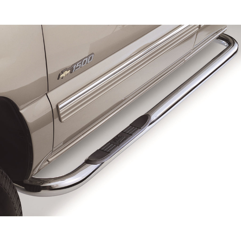Westin 26-3810 Platinum 3 Round Step Bar Fits 14-18 Sierra 1500 Silverado 1500
