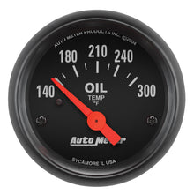 Load image into Gallery viewer, AutoMeter 2639 Z-Series Electric Oil Temperature Gauge