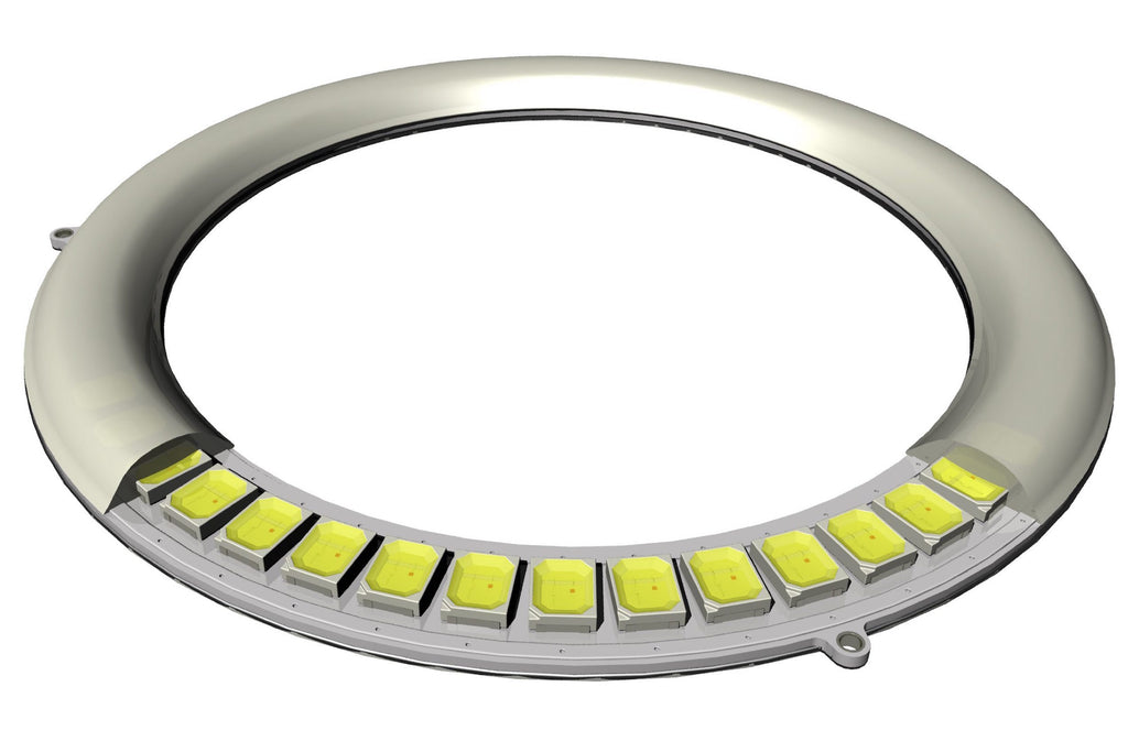 Profile LED183 6in Pivot Strip w/ Driver Dual Red